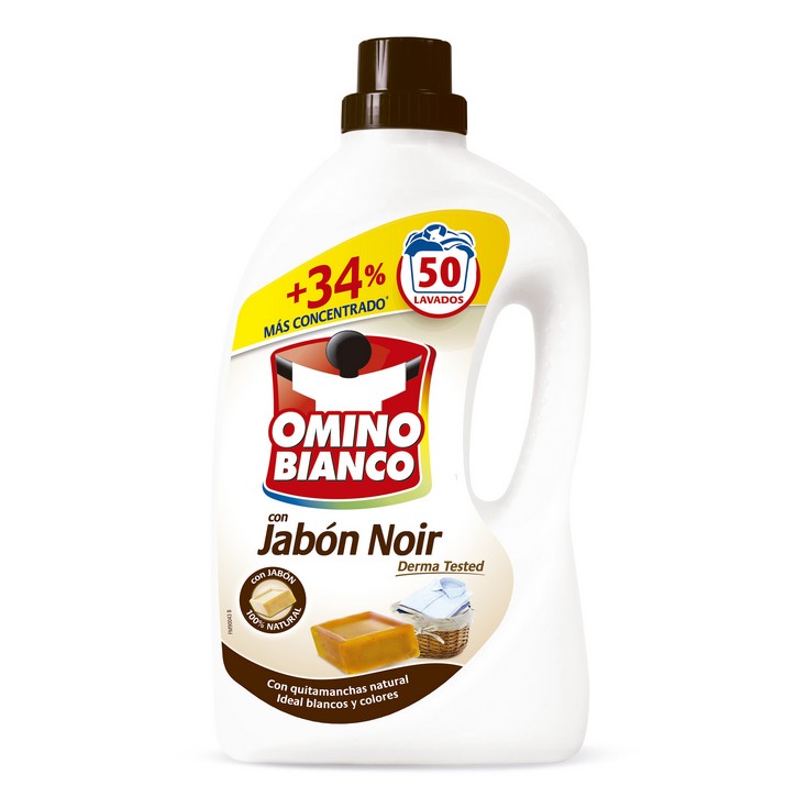 Detergente Líquido Jabón Noir 50 lavados