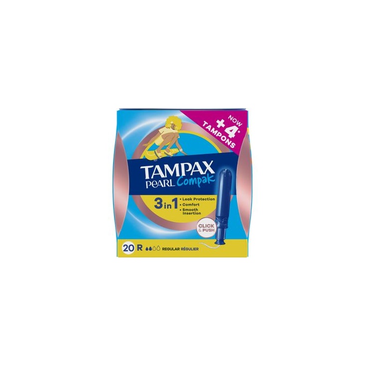 Tampon Regular Compak Pearl