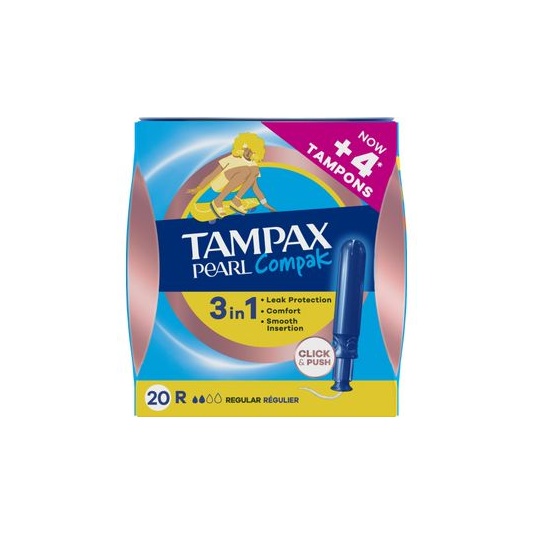 Tampon Regular Compak Pearl