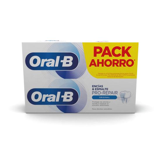 Dentífrico encías & esmalte Pro-Repair - Oral B - 2x75ml