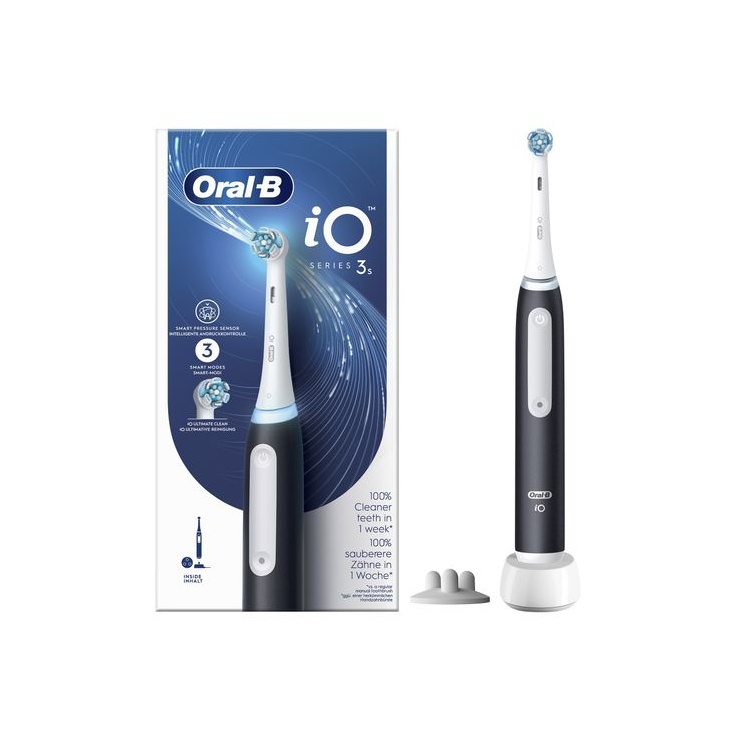  ORAL B CEPILLO DENTAL ELÉCTRICO NEGRO CON 1 CABEZAL