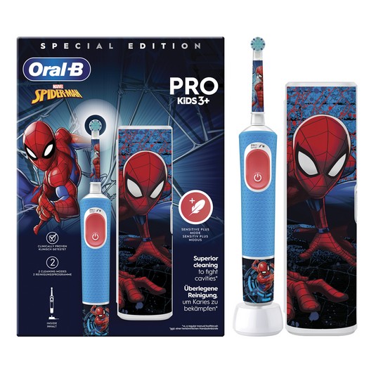 Oral B Vitality Pro Kids Spiderman + Estuche Viaje