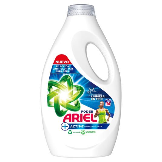 Detergente líquido active - Ariel - 24 lavados