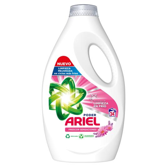 Detergente líquido sensaciones - Ariel - 24 lavados
