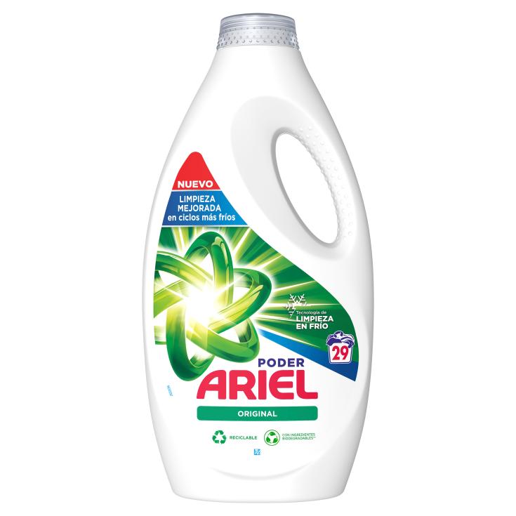 Detergente líquido regular Ariel - 29 lavados Detergente líquido regular Ariel - 29 lavados