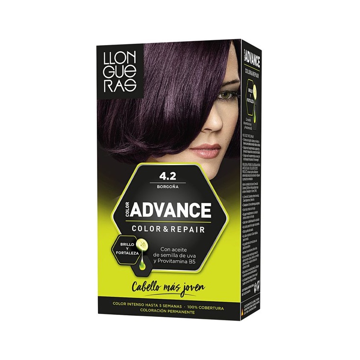 TINTE LLONGUERAS CABELLO BORGOÑA 4.2