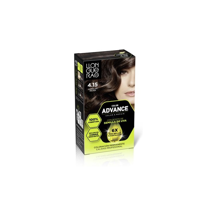 LLONGUERAS COLOR ADVANCE TINTE 4.15 CHOCO HELADO