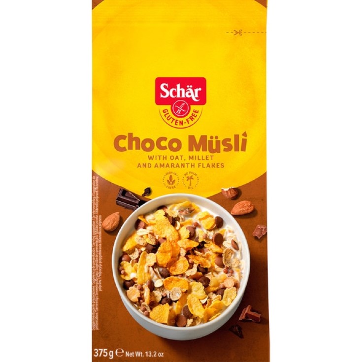 Copos de avena, mijo y amaranto con chocolate - 375g