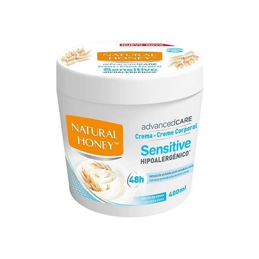 Natural Honey Advancedcare Sensitive Crema Corporal 400 Ml