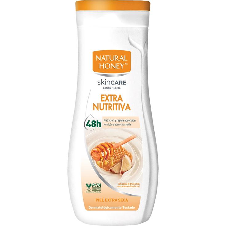 Loción corporal hidratante Extra Nutritiva con castaña 