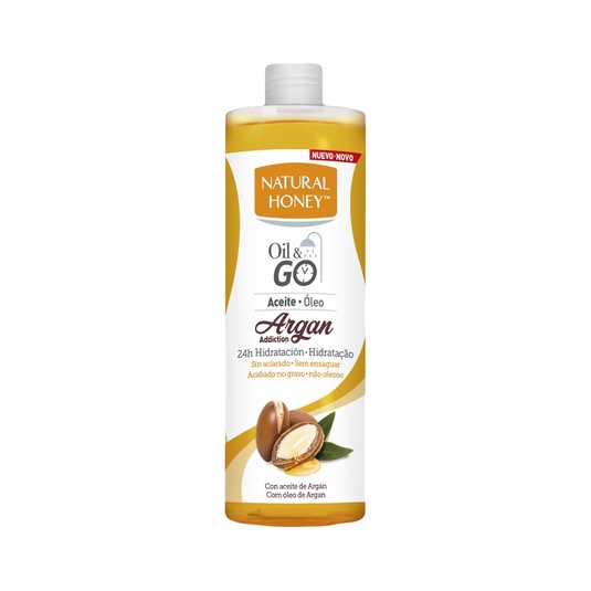 Aceite corporal hidratante Oil&Go Argán con aceite de argán