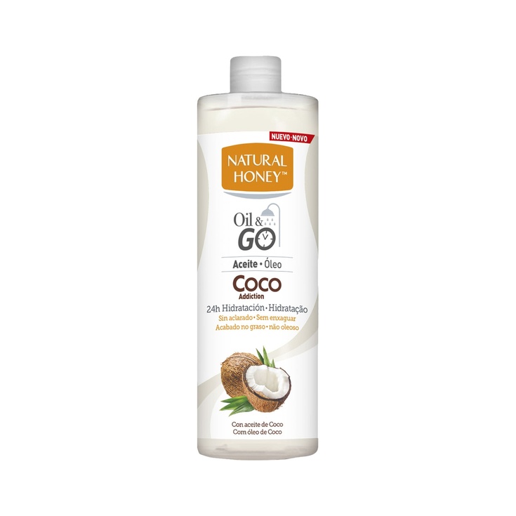 Aceite corporal hidratante Oil&Go Coco Addiction