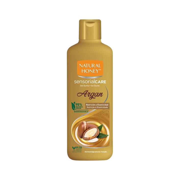 Gel de baño SensorialCare Argán nutrición y elasticidad 
