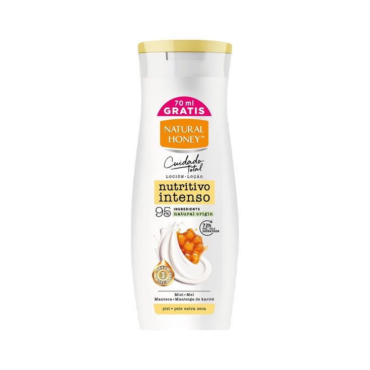 Loción corporal Nutritiva Intensa para pieles sescas 