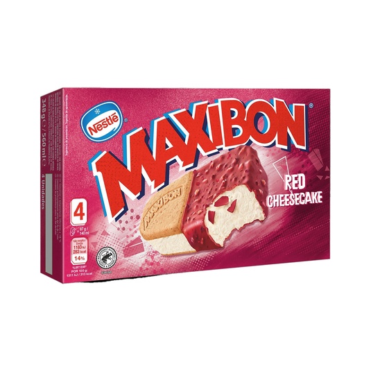 Helado De Sándwich Cheesecake, Pack 4 X 87 G