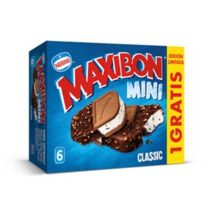 Helado Mini Bombon nata 6x35g