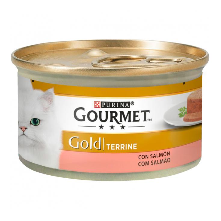 Tarrina con Salmón Gold - Purina Gourmet - 85g