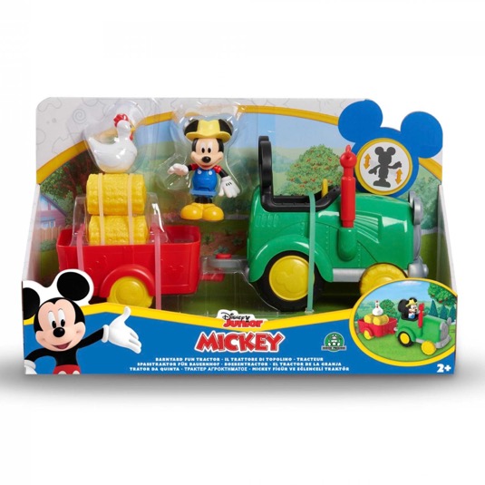 Tractor Mickey Mouse con figuras