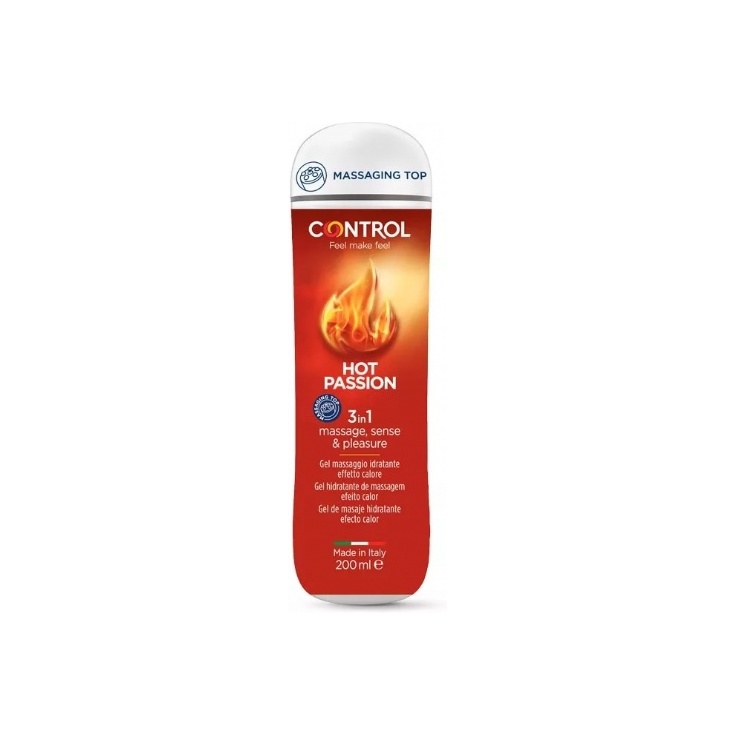 Gel de masaje hidratante Hot Passion 200ml