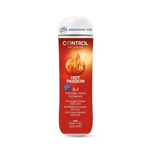 Gel de masaje hidratante Hot Passion 200ml