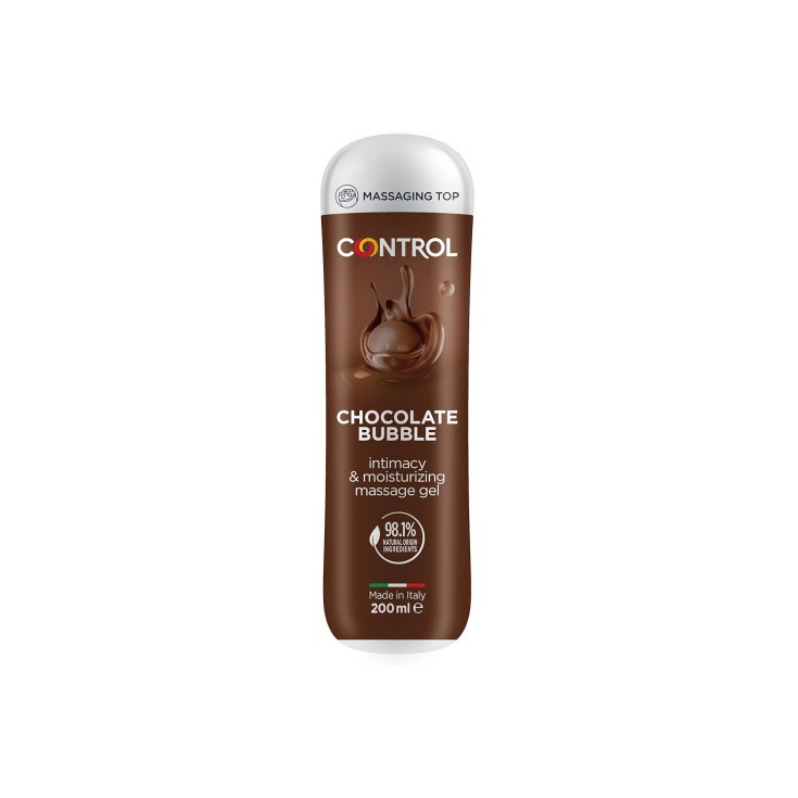 Gel de masajes de chocolate
