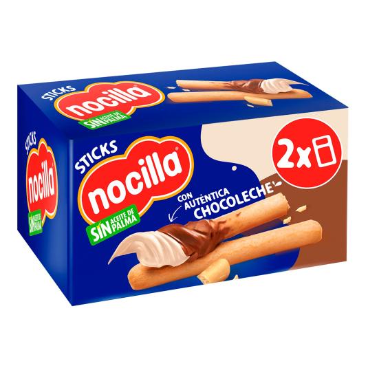Sticks con Crema Cacao, Avellanas y Leche - Nocilla - 2x30g