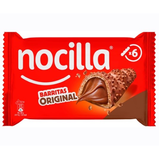 Barrita nocilla original - 6 uds