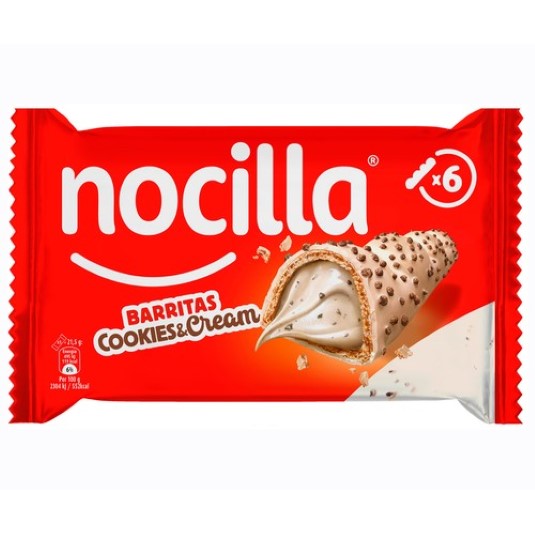 Barrita nocilla cookies - 6 uds