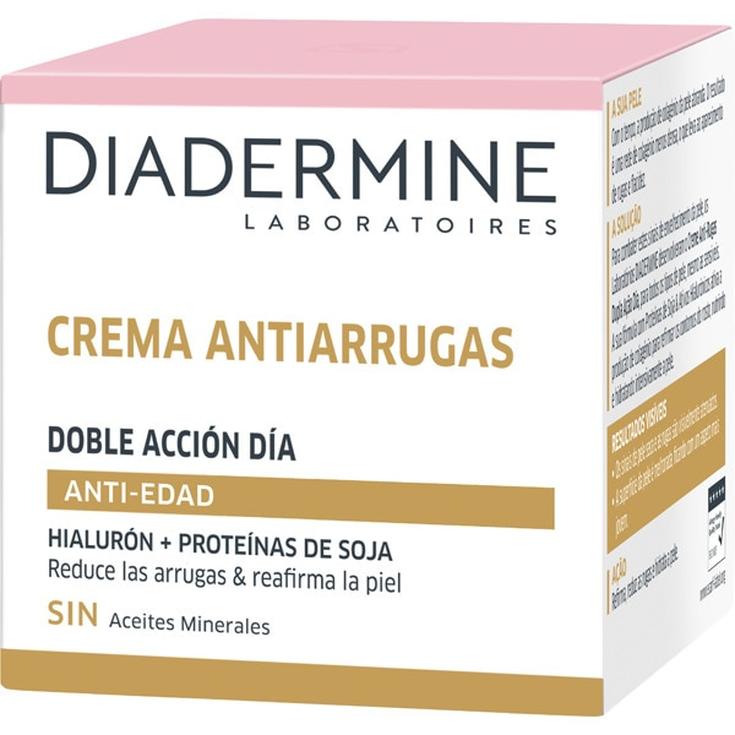 Crema anti-arrugas doble acción día con hialurón