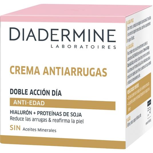 Crema anti-arrugas doble acción día con hialurón