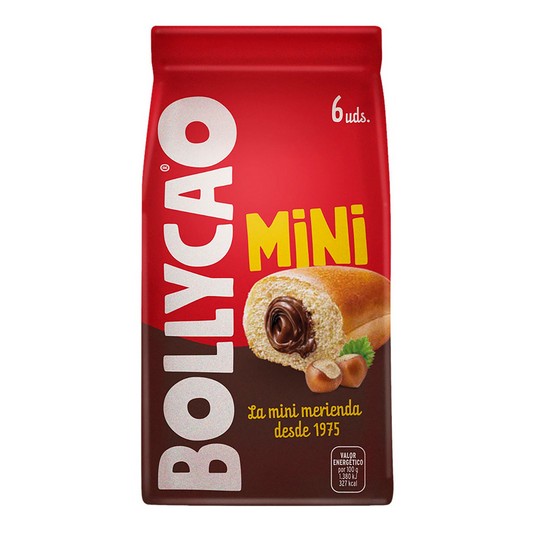 Mini Relleno de Cacao 6 uds - Bollycao - 90g