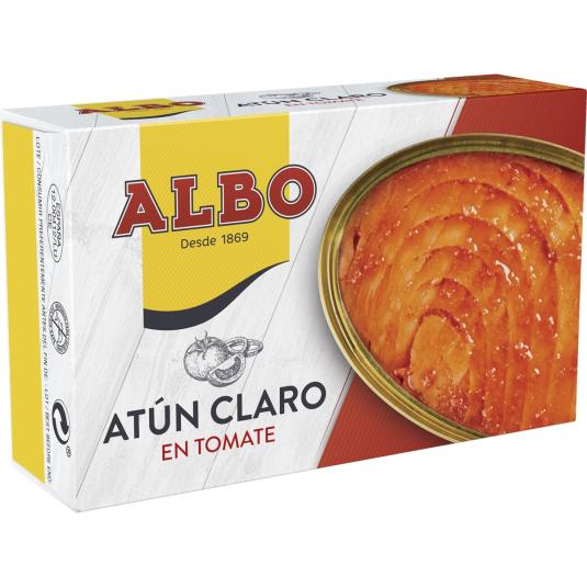 Atún claro en tomate Albo - 82g
