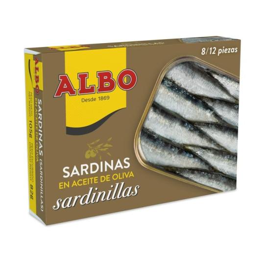 Sardinillas en aceite de oliva Albo - 105g