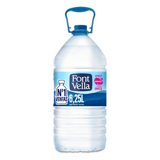 Agua mineral natural 6,25L