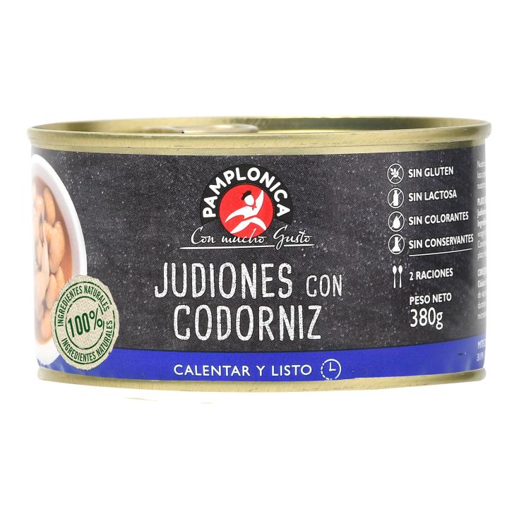 Judiones con codorniz - 380g