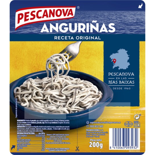 Anguriñas Pescanova - 2x100g