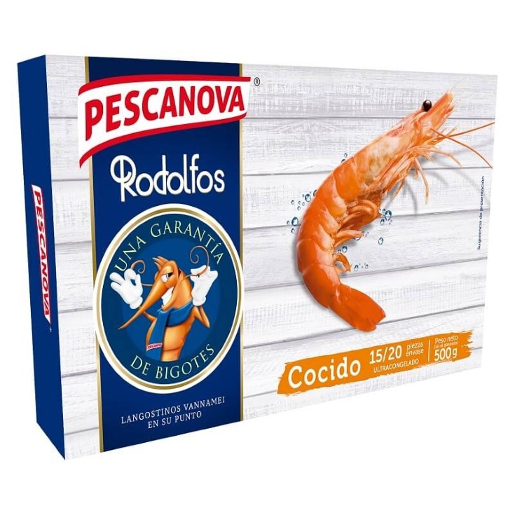 Langostino cocido 15/20 Pescanova - 500g