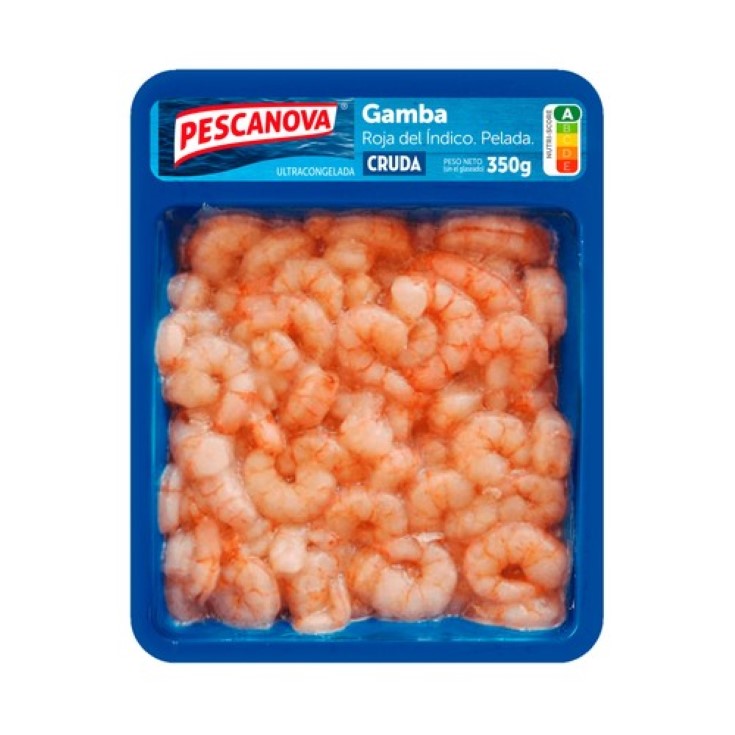 Gamba roja pelada Pescanova -350g