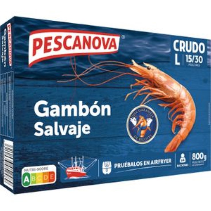 Gambón crudo salvaje - 800g