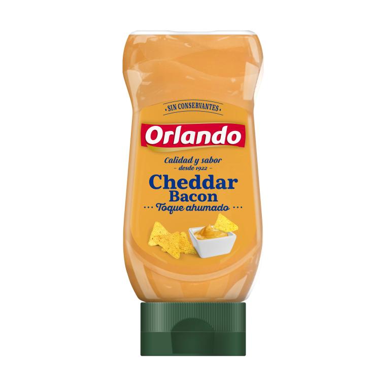 Salsa Cheddar y Bacon - Orlando - 245g