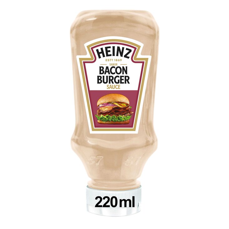Salsa Bacon Burger Heinz - 220ml