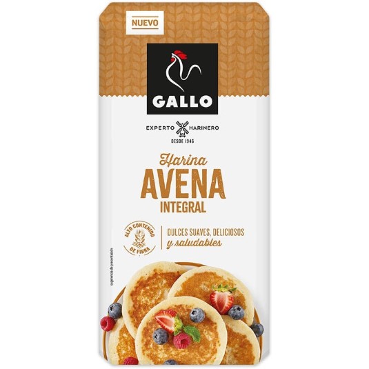 Harina de avena integral Gallo - 500g