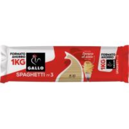 Espaguetti nª 3 Gallo - 1 kg