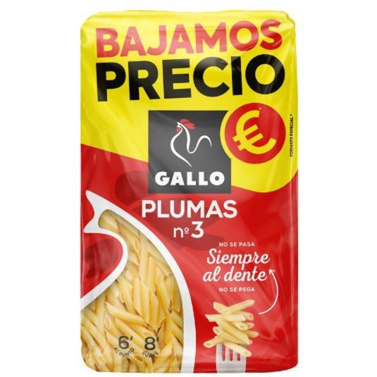 Plumas nº 3 -400g