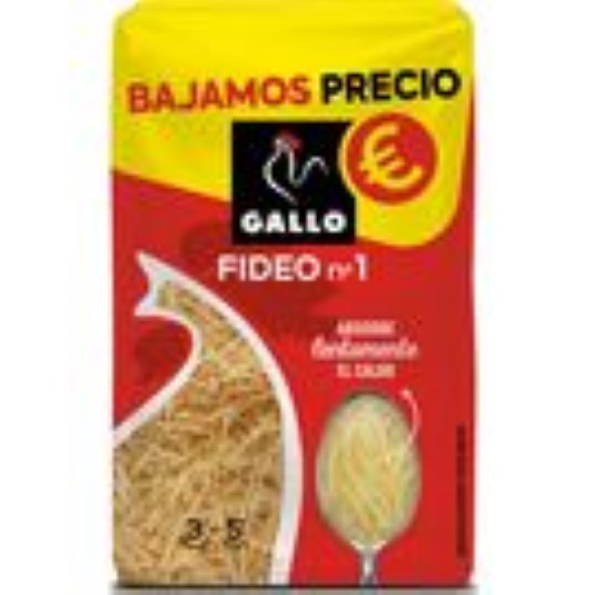 Fideo nª 1 Gallo -400g