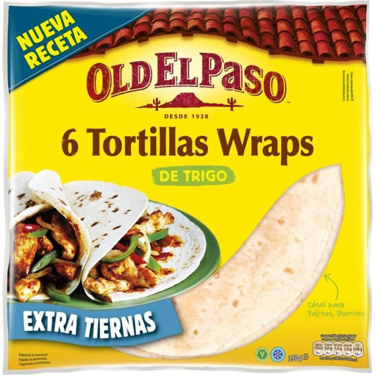 Tortillas Wraps deTrigo 350g