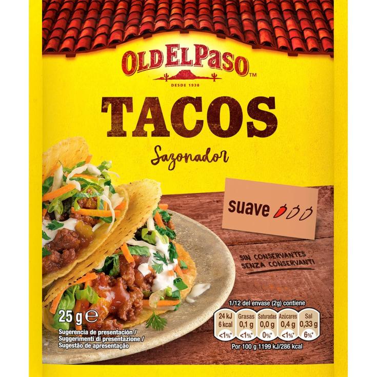 Sazonador de Tacos - Old el Paso - 25g