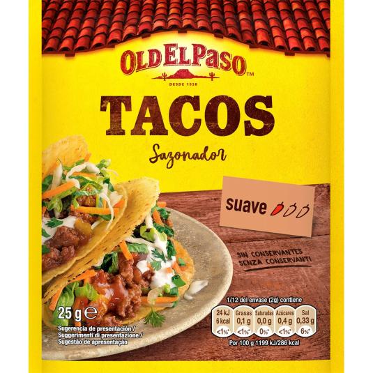 Sazonador de Tacos - Old el Paso - 25g