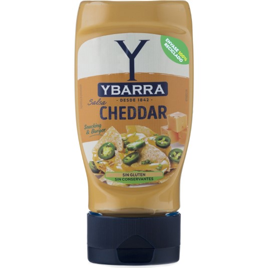 Salsa cheedar Ybarra - 250ml