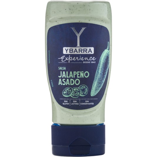 Salsa jalapeño asado Ybarra -250ml
